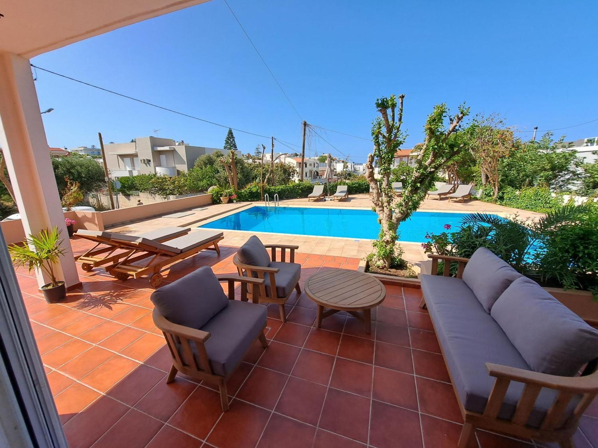 Villa Armonia Chania Kato Galatas Ngoại thất bức ảnh