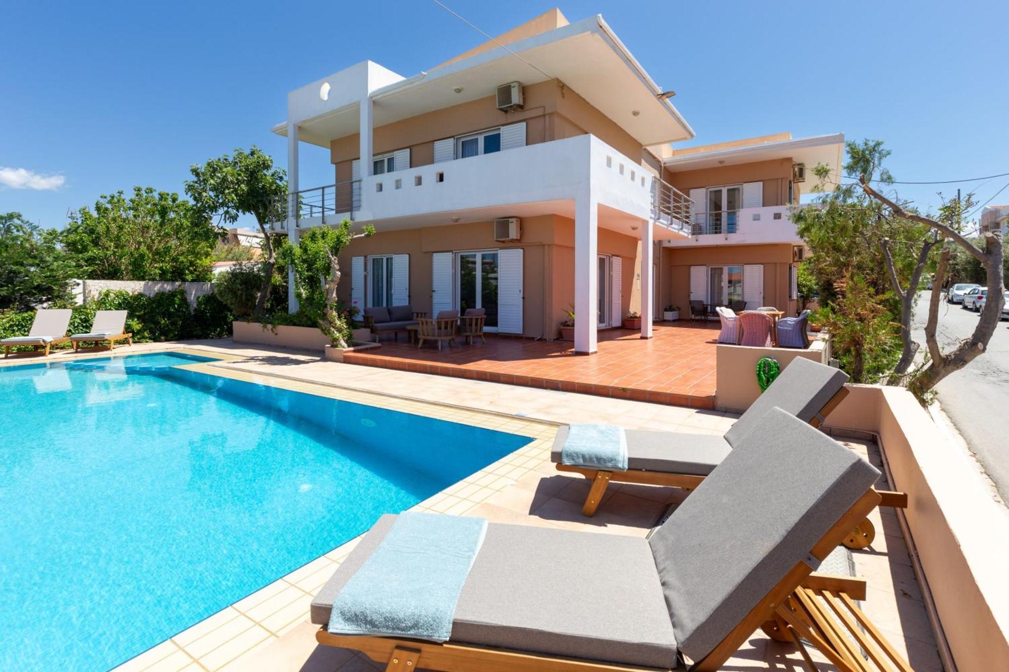 Villa Armonia Chania Kato Galatas Ngoại thất bức ảnh