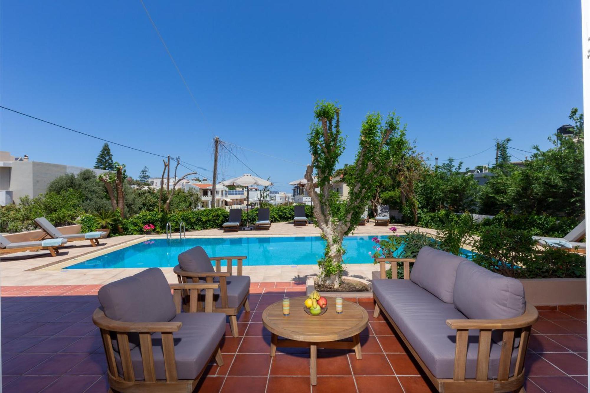 Villa Armonia Chania Kato Galatas Ngoại thất bức ảnh