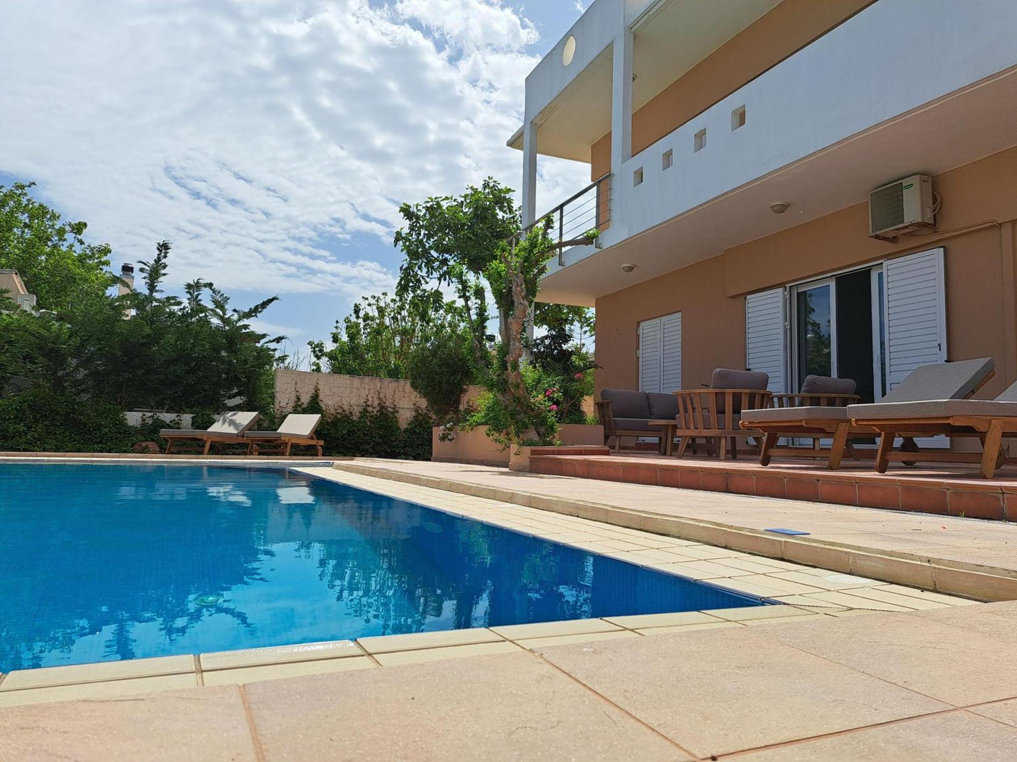 Villa Armonia Chania Kato Galatas Ngoại thất bức ảnh